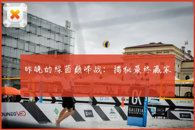 昨晚的绿茵巅峰战：揭秘最终赢家